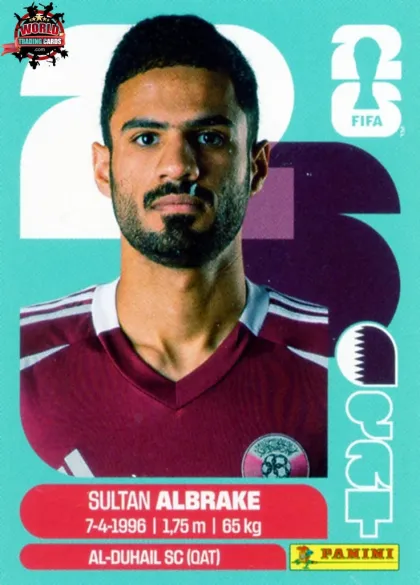 QAT3 Sultan Albrake Panini World Cup 2026 2026 QAT3 Sultan Albrake Panini World Cup 2026 2026
