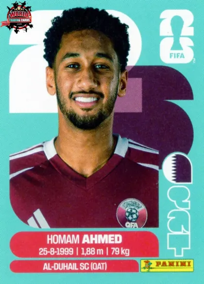 QAT5 Homam Ahmed Panini World Cup 2026 2026 QAT5 Homam Ahmed Panini World Cup 2026 2026