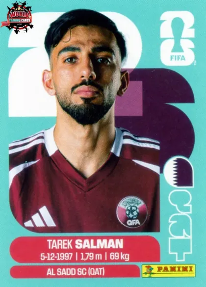 QAT8 Tarek Salman Panini World Cup 2026 2026 QAT8 Tarek Salman Panini World Cup 2026 2026