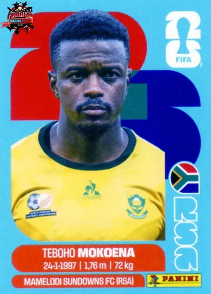 RSA11 Teboho Mokoena Panini World Cup 2026 2026 RSA11 Teboho Mokoena Panini World Cup 2026 2026