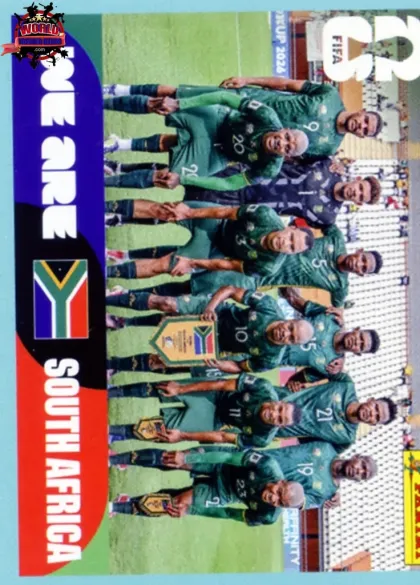 RSA13 Team Photo Panini World Cup 2026 2026 RSA13 Team Photo Panini World Cup 2026 2026