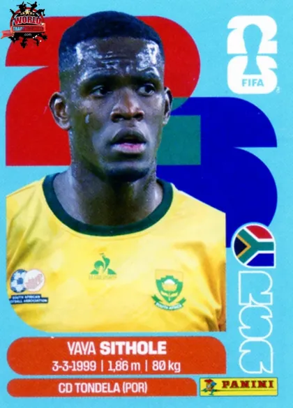 RSA15 Yaya Sithole Panini World Cup 2026 2026 RSA15 Yaya Sithole Panini World Cup 2026 2026