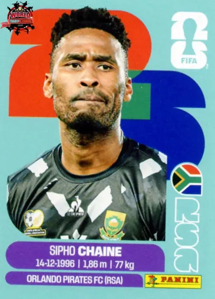 RSA3 Sipho Chaine Panini World Cup 2026 2026 RSA3 Sipho Chaine Panini World Cup 2026 2026