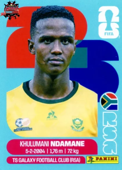RSA7 Khulumani Ndamane Panini World Cup 2026 2026 RSA7 Khulumani Ndamane Panini World Cup 2026 2026