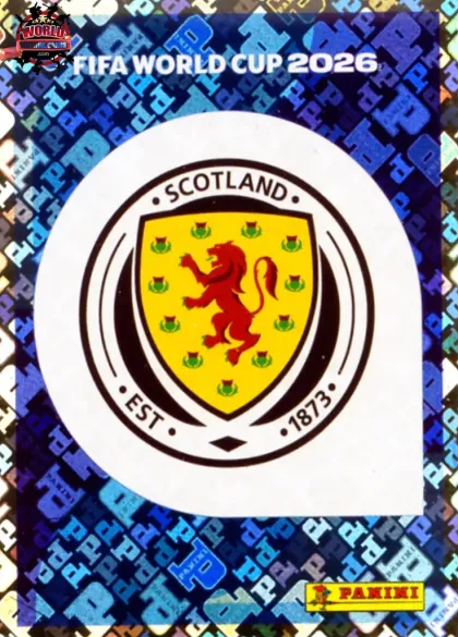 SCO1 Emblem Panini World Cup 2026 2026 SCO1 Emblem Panini World Cup 2026 2026