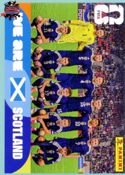 SCO13 Team Photo Panini World Cup 2026 2026 SCO13 Team Photo Panini World Cup 2026 2026