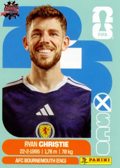 SCO15 Ryan Christie Panini World Cup 2026 2026 SCO15 Ryan Christie Panini World Cup 2026 2026