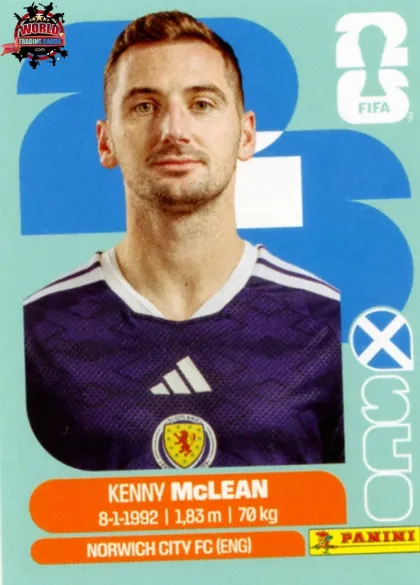 SCO16 Kenny McLean Panini World Cup 2026 2026 SCO16 Kenny McLean Panini World Cup 2026 2026