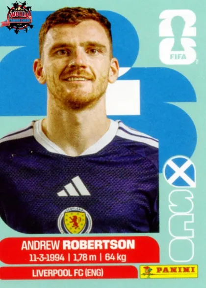 SCO6 Andrew Robertson Panini World Cup 2026 2026 SCO6 Andrew Robertson Panini World Cup 2026 2026