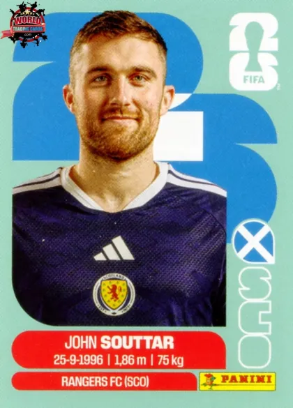 SCO8 John Souttar Panini World Cup 2026 2026 SCO8 John Souttar Panini World Cup 2026 2026