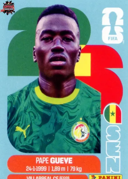 SEN11 Pape Gueye Panini World Cup 2026 2026 SEN11 Pape Gueye Panini World Cup 2026 2026