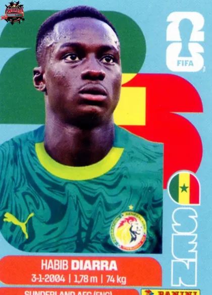 SEN12 Habib Diarra Panini World Cup 2026 2026 SEN12 Habib Diarra Panini World Cup 2026 2026