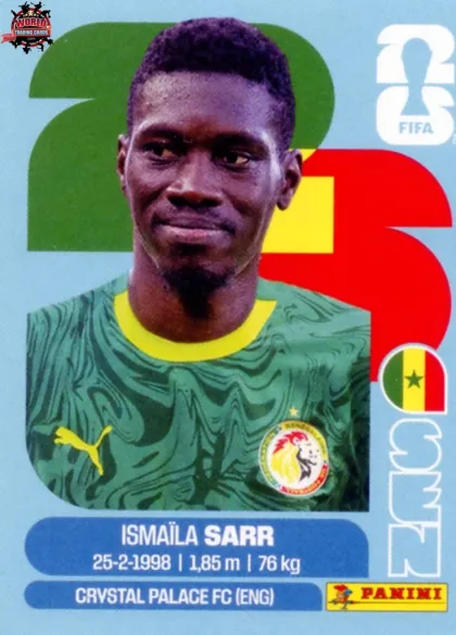 SEN16 Ismaïla Sarr Panini World Cup 2026 2026 SEN16 Ismaïla Sarr Panini World Cup 2026 2026