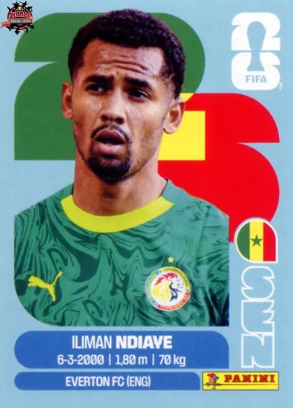 SEN18 Iliman Ndiaye Panini World Cup 2026 2026 SEN18 Iliman Ndiaye Panini World Cup 2026 2026