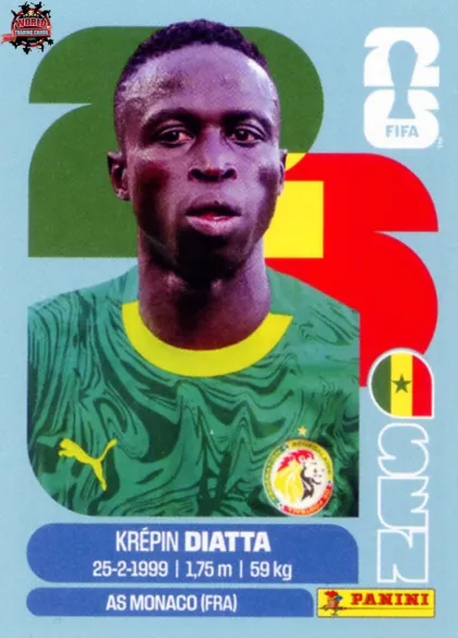 SEN20 Krepin Diatta Panini World Cup 2026 2026 SEN20 Krepin Diatta Panini World Cup 2026 2026