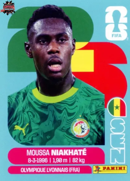 SEN4 Moussa Niakhaté Panini World Cup 2026 2026 SEN4 Moussa Niakhaté Panini World Cup 2026 2026