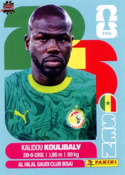 SEN8 Kalidou Koulibaly Panini World Cup 2026 2026 SEN8 Kalidou Koulibaly Panini World Cup 2026 2026