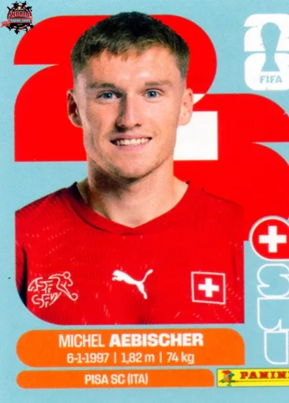 SUI16 Michel Aebischer Panini World Cup 2026 2026 SUI16 Michel Aebischer Panini World Cup 2026 2026