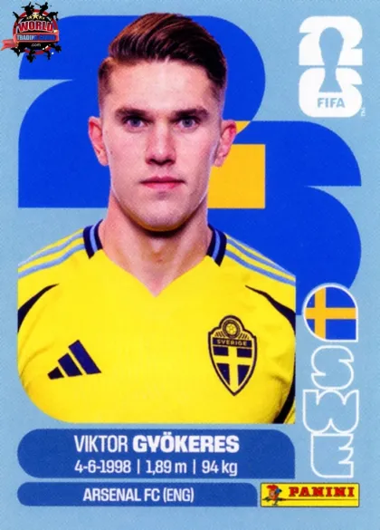 SWE20 Viktor Gyökeres Panini World Cup 2026 2026 SWE20 Viktor Gyökeres Panini World Cup 2026 2026