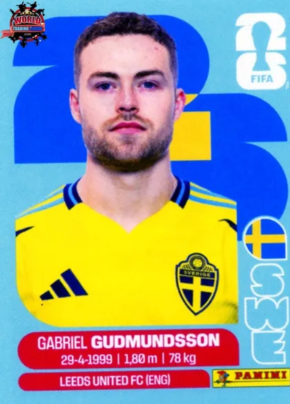 SWE4 Gabriel Gudmundsson Panini World Cup 2026 2026 SWE4 Gabriel Gudmundsson Panini World Cup 2026 2026