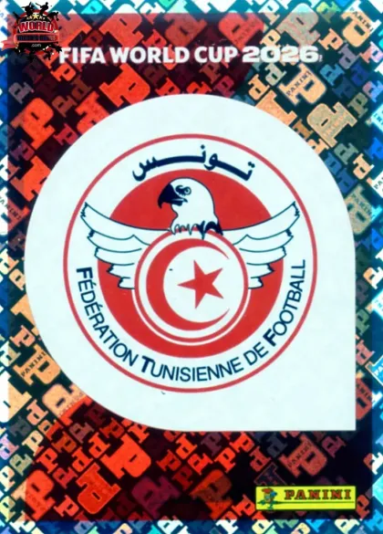 TUN1 Emblem Panini World Cup 2026 2026 TUN1 Emblem Panini World Cup 2026 2026