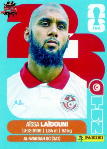 TUN10 Aissa Laidouni Panini World Cup 2026 2026 TUN10 Aissa Laidouni Panini World Cup 2026 2026