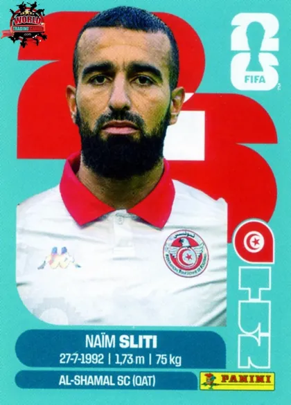 TUN20 Naim Sliti Panini World Cup 2026 2026 TUN20 Naim Sliti Panini World Cup 2026 2026