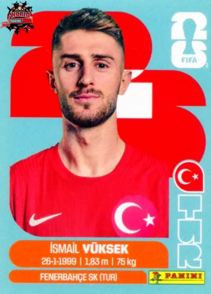 TUR10 Ismail Yuksek Panini World Cup 2026 2026 TUR10 Ismail Yuksek Panini World Cup 2026 2026