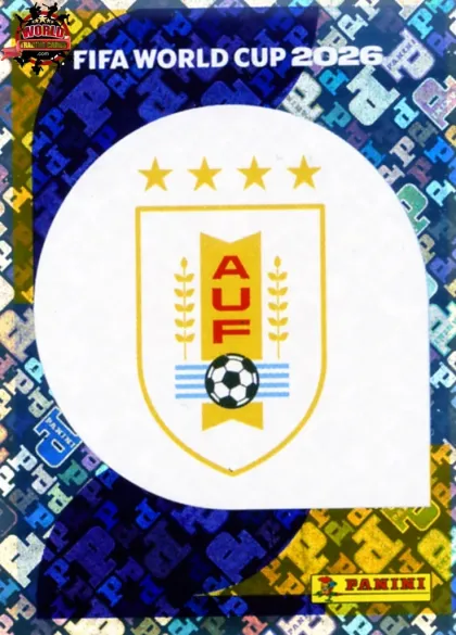 URU1 Emblem Panini World Cup 2026 2026 URU1 Emblem Panini World Cup 2026 2026