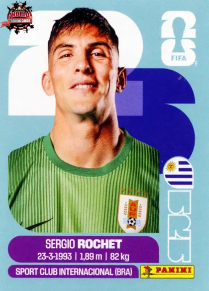 URU2 Sergio Rochet Panini World Cup 2026 2026 URU2 Sergio Rochet Panini World Cup 2026 2026