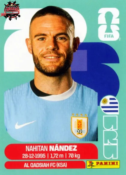 URU9 Nahitan Nandez Panini World Cup 2026 2026 URU9 Nahitan Nandez Panini World Cup 2026 2026