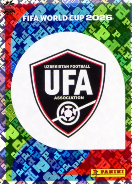 UZB1 Emblem Panini World Cup 2026 2026 UZB1 Emblem Panini World Cup 2026 2026