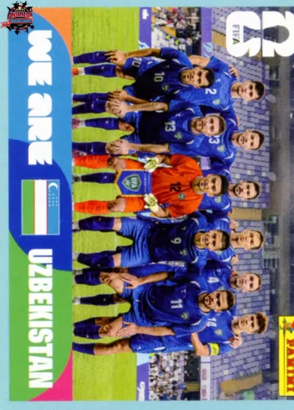 UZB13 Team Photo Panini World Cup 2026 2026 UZB13 Team Photo Panini World Cup 2026 2026