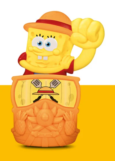 1 SpongeBob × Luffy Хеппі Міл: SpongeBob × One Piece 2026 1 SpongeBob × Luffy Хеппі Міл: SpongeBob × One Piece 2026