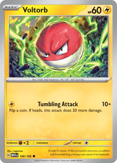 100 Voltorb 151 2023 100 Voltorb 151 2023