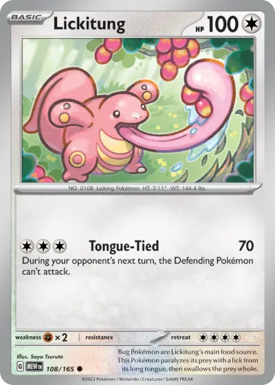 108 Lickitung 151 2023 108 Lickitung 151 2023