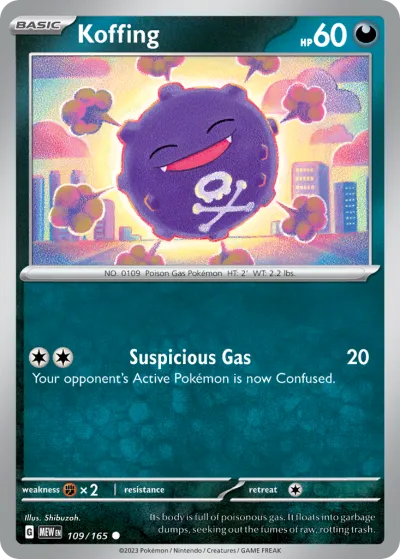 109 Koffing 151 2023 109 Koffing 151 2023