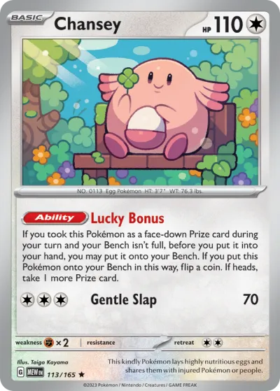 113 Chansey 151 2023 113 Chansey 151 2023