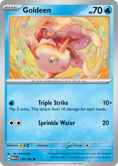 118 Goldeen 151 2023 118 Goldeen 151 2023
