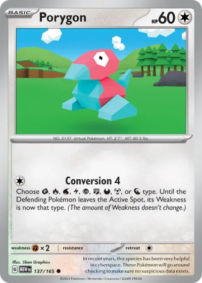 137 Porygon 151 2023 137 Porygon 151 2023