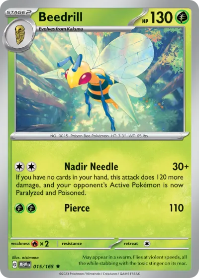 15 Beedrill 151 2023