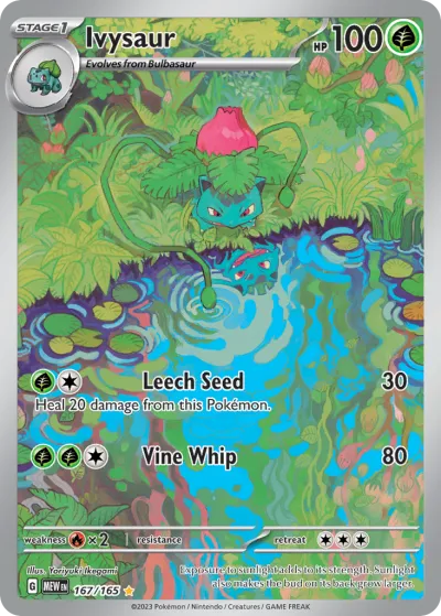 167 Ivysaur 151 2023 167 Ivysaur 151 2023