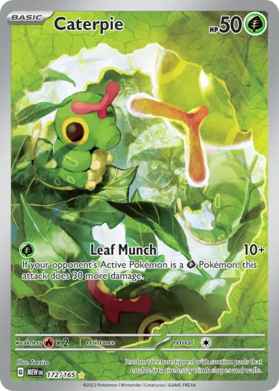 172 Caterpie 151 2023 172 Caterpie 151 2023