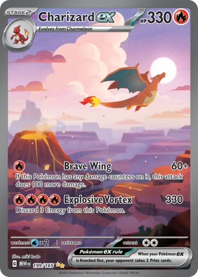 199 Charizard ex 151 2023 199 Charizard ex 151 2023