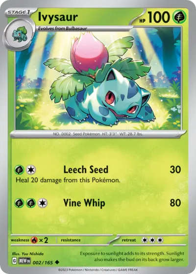2 Ivysaur 151 2023