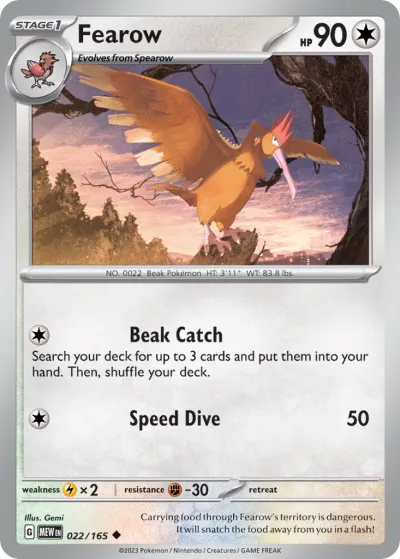 22 Fearow 151 2023