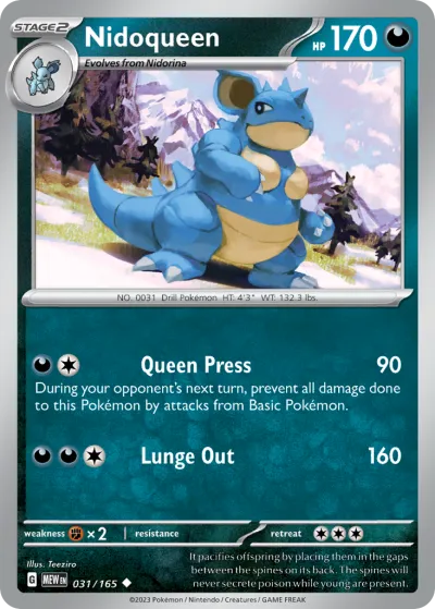 31 Nidoqueen 151 2023 31 Nidoqueen 151 2023
