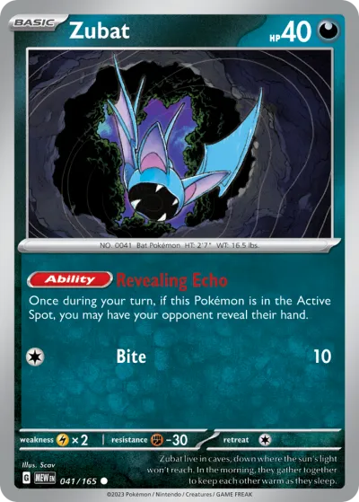 41 Zubat 151 2023 41 Zubat 151 2023