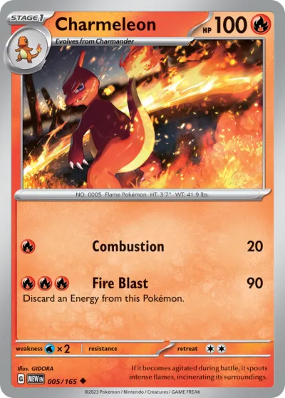5 Charmeleon 151 2023