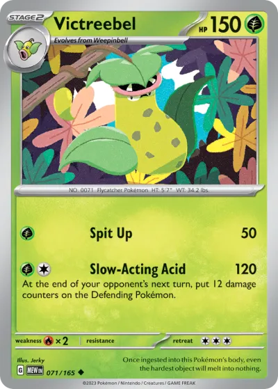71 Victreebel 151 2023 71 Victreebel 151 2023